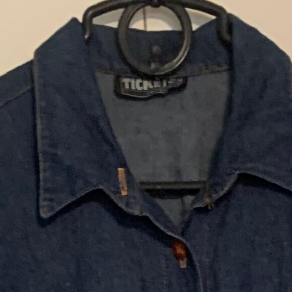 Vintage Jean Dress - Dark Blue - Picture 6 of 7